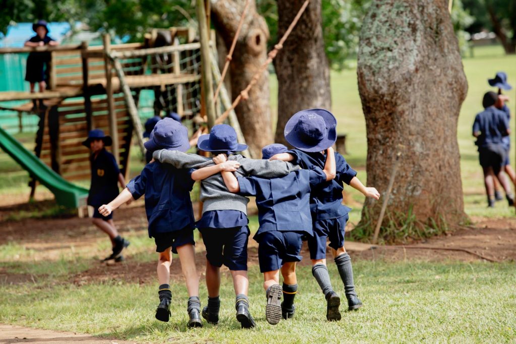 Junior Primary boys playing during aftercare