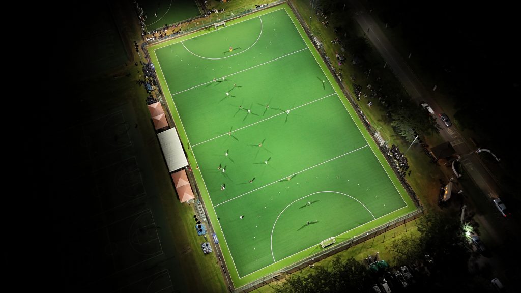 St Charles College Hockey Astro at Night